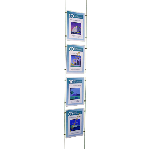 Suspended Multi poster display